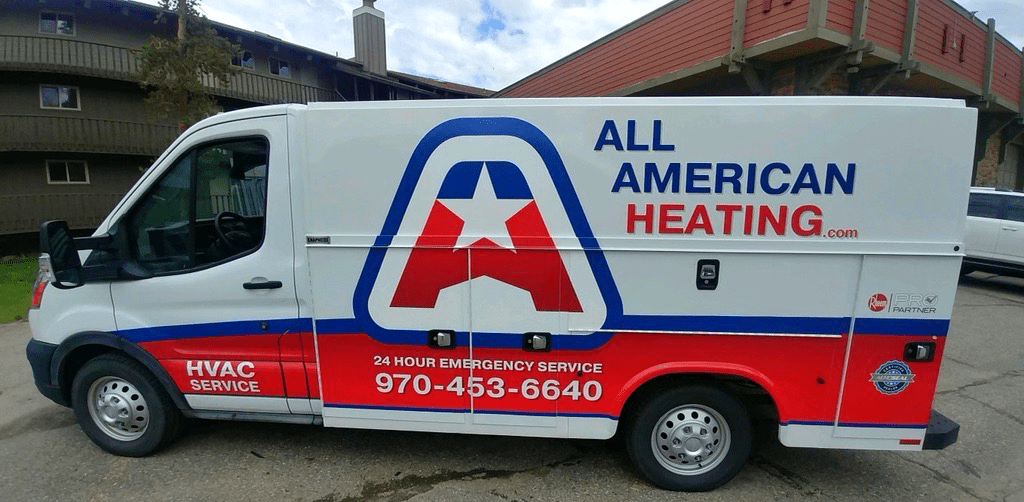 All American Heating KUV Drivers Side