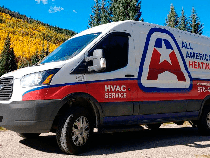 It's that time again! When our trucks are parked against a backdrop of golden Aspen trees, it's time for your heating system maintenance! For our friends in Littleton, we're offering a $59 special. Call today to book!