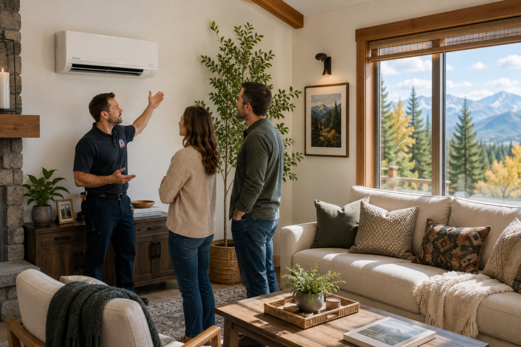 Our expert technicians will help you determine what systems are right for your home, and if a mini-split is the answer.